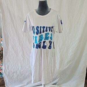 On Fire Positive Vibes Dress